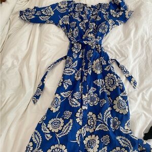 Floral midi dress